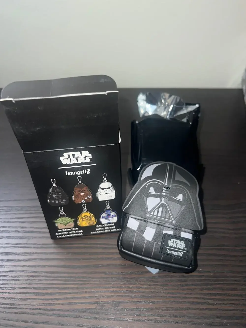 Darth Vader Star Wars Loungefly Mini Backpack Keychain Charm Movies Skywalker